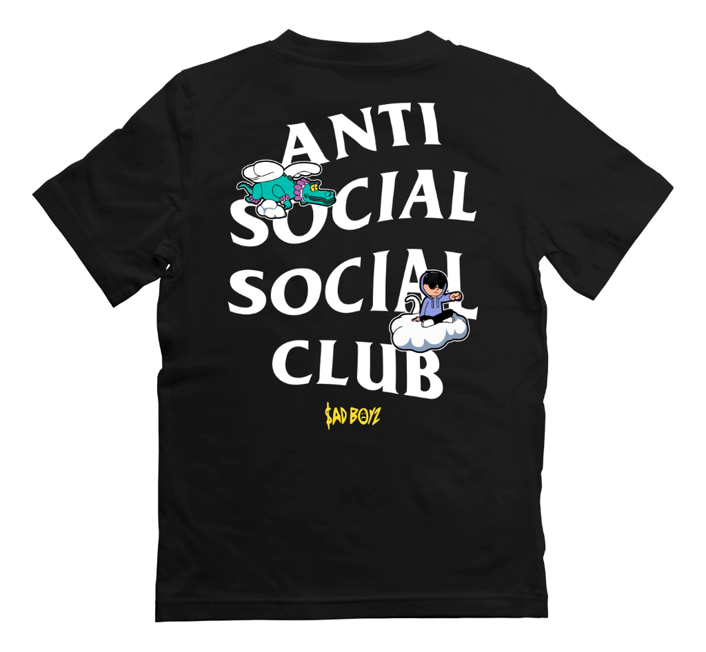 Playera Anti Social Social Club X Sadboyz Musica Junior