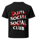 Camiseta Antisocial Social Club Rico O muerto